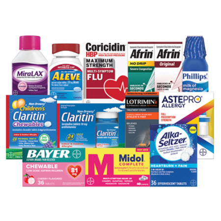 Save $5.00 when you spend $25.00 on select Bayer products
