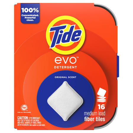 Save $2.00 on ONE Tide EVO Laundry Detergent 16 ct (excludes trial and travel size).