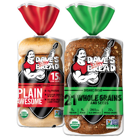 Save $0.35 on any ONE (1) pack of Dave's Killer Bread&reg; Loaf Bread, Breakfast, Buns or Sandwich Rolls