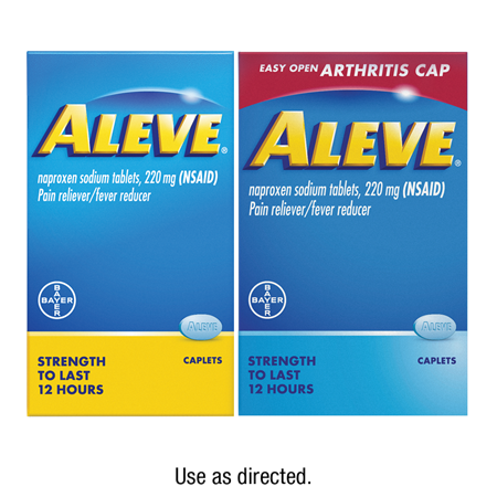 Save $1.50 on any ONE (1) Aleve&reg; product 24ct - 70ct (excludes Aleve-D&reg;)