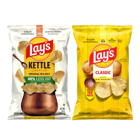 Save $1.79 on any ONE (1) Lays XL 4.75 - 8oz or Lays Kettle Cooked 7.75-8 oz