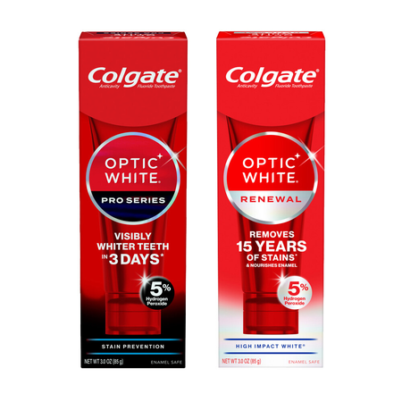 Save $1.00 on any ONE (1) Colgate Optic White Pro Series or Renewal Toothpaste
