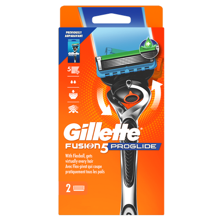 Save $3.00 on ONE Gillette Razor pack with 1-2ct cartridge refill: Mach3, Skinguard, Fusion5, Proglide, OR Intimate OR ONE Gillette 2ct cartridge refi