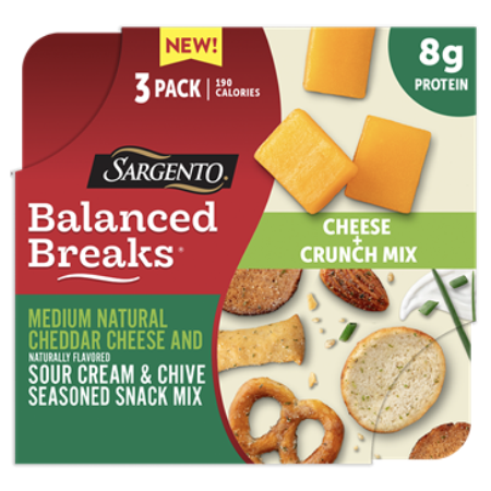 Save $1.00 on any ONE (1) Sargento Balanced Break CRUNCH MIX