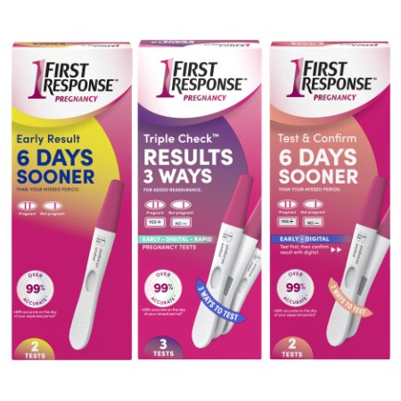 Save $5.00 on any ONE (1) First Response Pregnancy Test, 2ct or greater