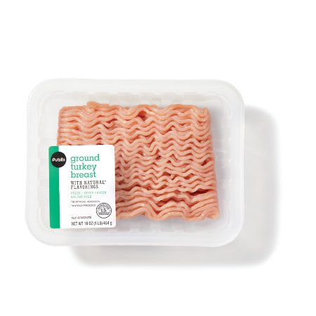 Save $.15 Off The Purchase of One (1)  Publix Ground Turkey Breast 99% Fat Free, USDA Inspected, 16-oz pkg.