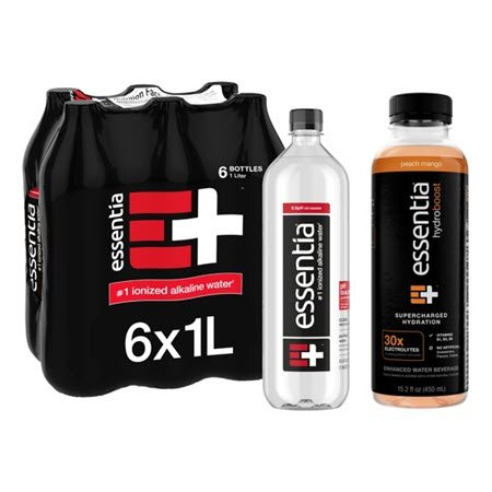 Save $5.00 when you spend $30.00 on Essentia® Water