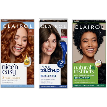 Save $6.00 on any TWO (2) boxes of CLAIROL&reg; Hair Color Products (Excludes Professional)