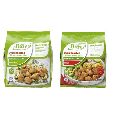 Save $1.00 on any ONE (1) Roasted Just Bare® product