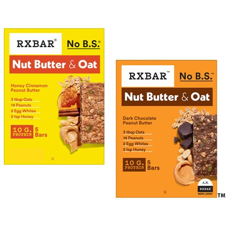 SAVE $4.00 on any ONE (1) RXBAR&reg; Nut Butter & Oat Bars