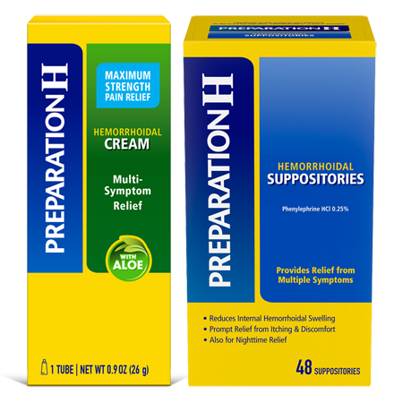 Save $4.00 on any TWO (2) Preparation H product