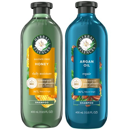 Save $3.00 on ONE Herbal Essences Pure Plant Essences Shampoo, Conditioner OR Treatment (excludes Dual Packs, 100 mL Shampoo and Conditioners, and tri