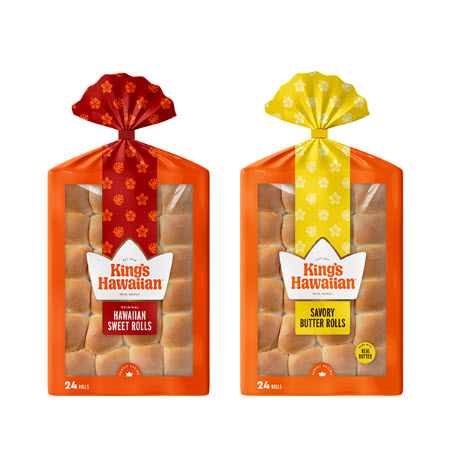 Save $1.00 on any ONE (1) KING&rsquo;S HAWAIIAN &reg; Original or Savory Rolls, 24 CT
