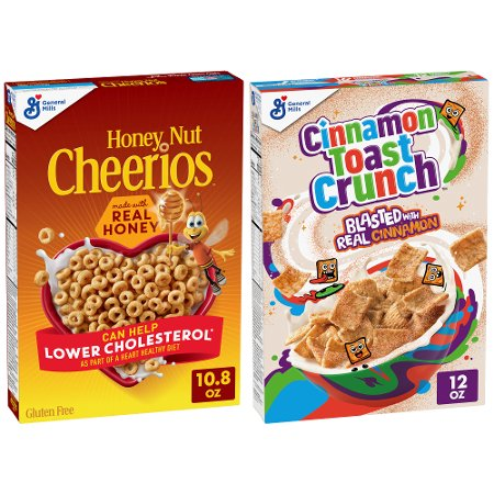 SAVE $1.00 on 2 General Mills Cereals