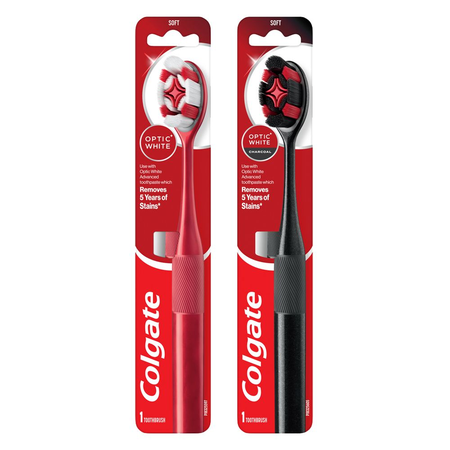 SAVE $3.00 on any ONE (1) Colgate Optic White Manual Toothbrush