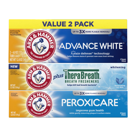 Save $2.00 on any ONE (1) ARM & HAMMER™ Adult Toothpaste (excludes trial & travel sizes)