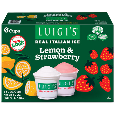 Save $3.00 on any TWO (2) Luigi's Real Italian Ice