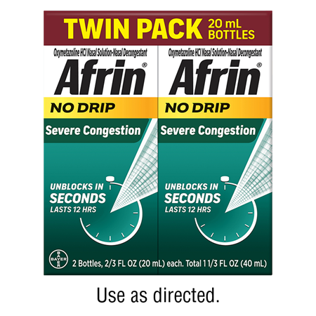 Save $3.00 on any ONE (1) Afrin&reg; SeaWater, 30ml, twin pack or larger