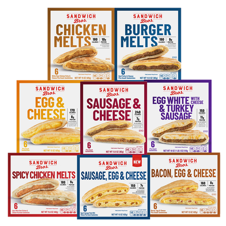 Save $3.50 on any TWO (2) Sandwich Bros.® Frozen Sandwiches 6 ct