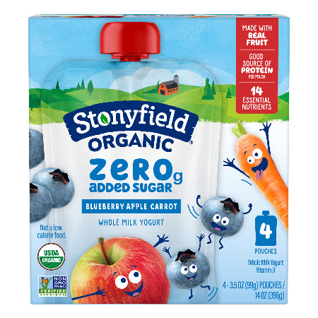 Save $1.50 on any ONE (1) Stonyfield Organic Kids or YoBaby Multipack (any variety)