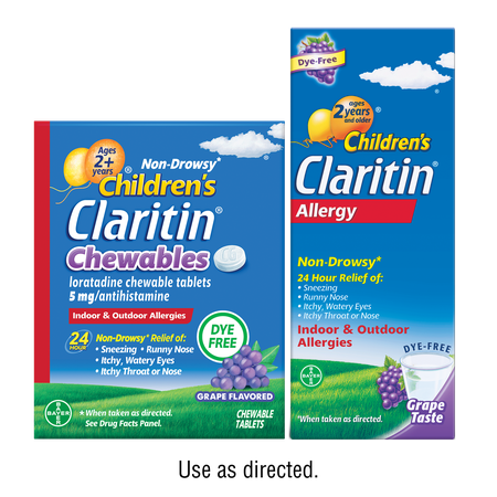 Save $5.00 on any ONE (1) Non-Drowsy Children's Claritin&reg; Chewables 20ct or larger or Syrup 8oz (excludes Claritin&reg;)
