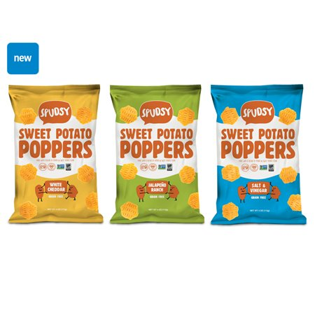 Save $1.00 on any ONE (1) 4oz Bag of Spudsy Sweet Potato Poppers