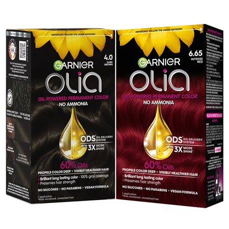 Save $6.00 on any TWO (2) Garnier&reg; Olia&reg; haircolor products