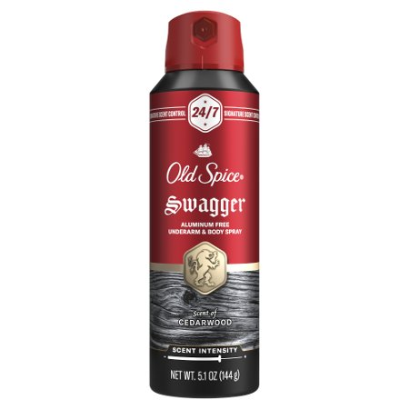 Save $2.00 on ONE Old Spice Dry Spray or Body Spray (excludes Total Body and trial/travel size).