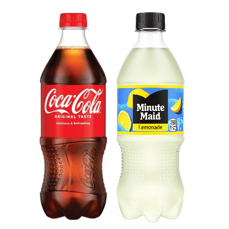 Buy any ONE (1) Coca-Cola 20oz Soft Drinks Product and Get any ONE (1) Minute Maid 20oz FREE