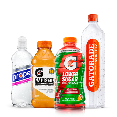 Save $1.00 on any TWO (2) Single Serve 28oz GATORADE&reg;, 20oz GATORLYTE&reg;, 20oz PROPEL&reg;, Or 1L GATORADE&reg; Water