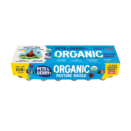 Save $2.00 on any TWO (2) Pete & Gerry&rsquo;s Organic Pasture-Raised Egg 12ct.