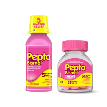Save $1.00 on ONE Pepto Bismol Product (excludes trial/travel size).