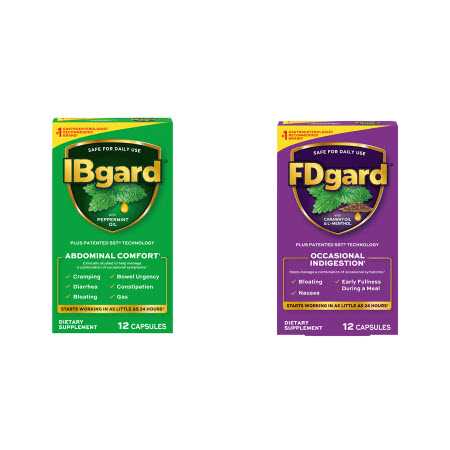 Save $2.00 on any ONE (1) IBgard&reg; or FDgard&reg; Gut Health Supplement 12 ct.