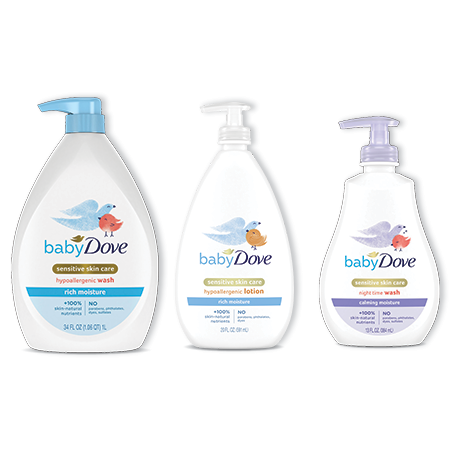 Save $2.00 on any ONE (1) Dove Baby product (includes Baby Wash, Lotion, Hair, and Bath) (Excludes trial and travel sizes)