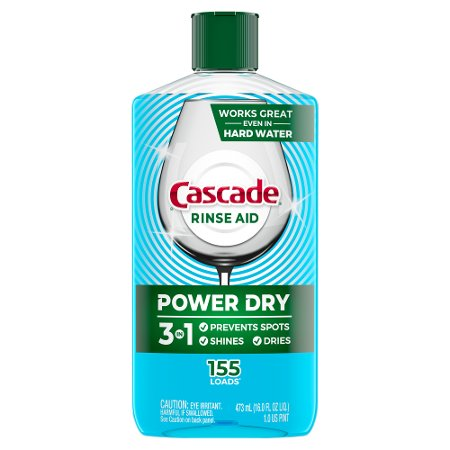 Save $2.00 on ONE Cascade Rinse Aid (excludes trial/travel size).