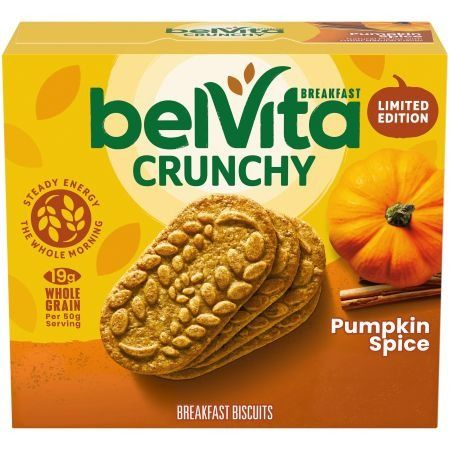 Save $1.00 on any ONE (1) belVita Pumpkin Spice Breakfast Biscuit Limited Edition