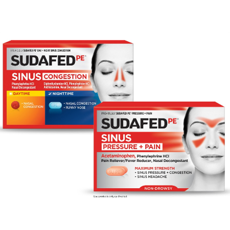 Save $2.00 on any ONE (1) SUDAFED&reg; product