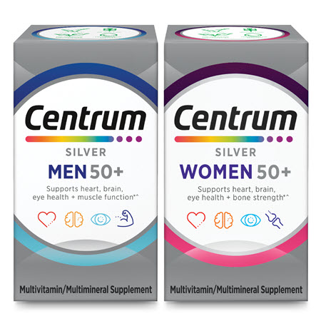 Save $3.00 on any ONE (1) Centrum&reg; product (60ct or larger) or Centrum&reg; Menopause product (28ct or larger)