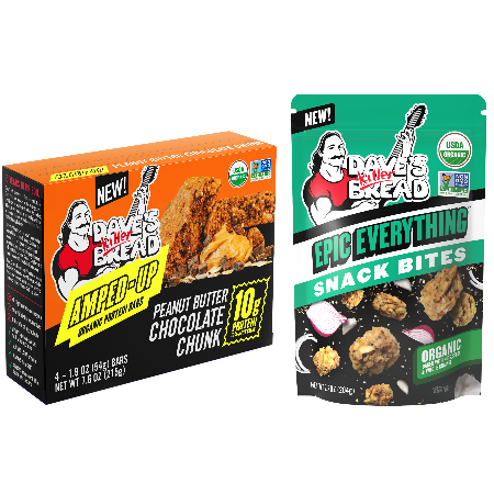 Save $2.00 on any ONE (1) pack of Dave's Killer Bread&reg; Organic Snack Bars or Bites, any variety