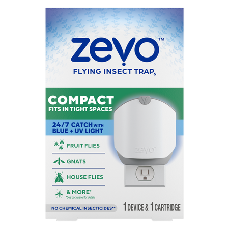 Save $2.00 on ONE Zevo Compact Flying Insect Trap Starter Kit.