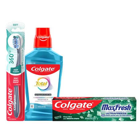 Save $4.00 on any TWO (2) Colgate 360°, Toothpastes, Total Manual Toothbrushes, Mouthwashes or Mouth Rinses