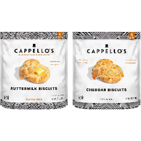 Save $2.00 on any ONE (1) Cappello's Gluten Free Biscuits