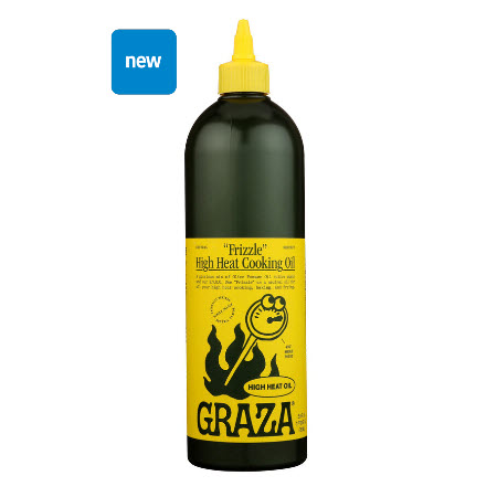 Save $3.00 on any ONE (1) Graza Frizzle High Heat Cooking Oil 750-mL