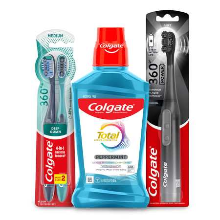 Save $4.00 on any TWO (2) Selected Colgate Toothbrushes, Mouthwashes or Mouth Rinses