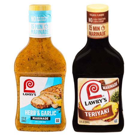 Save $1.00 on any ONE (1) Lawry's Wet Marinades 12oz
