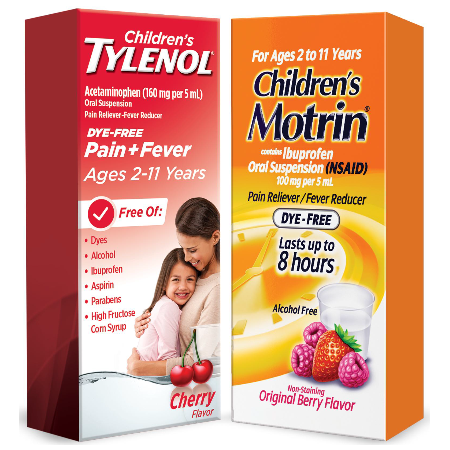 Save $1.50 on any ONE (1) Children's/Infants' TYLENOL&reg; or Children's/Infants' MOTRIN&reg; product