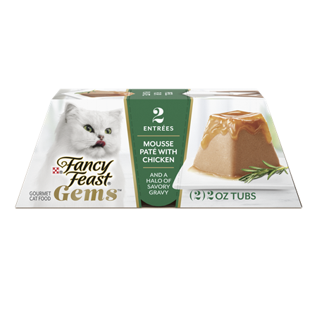 SAVE $1.00 on any TWO (2) 4 oz packages of Fancy Feast&reg; Gems&reg; Wet Cat Food