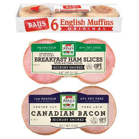 Save $2.00 on any ONE (1) Bays English Muffins AND any ONE (1) Jones Dairy Canadian Bacon or Smoked Meats