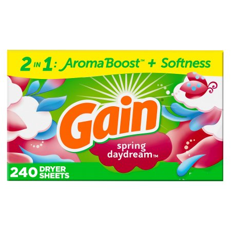 Save $2.00 on ONE Gain Sheets 240 ct OR Mega Sheets 130 ct (excludes Gain Rinse, Gain Flings, Gain Liquid/Powder Laundry Detergent, Gain Essential Oil