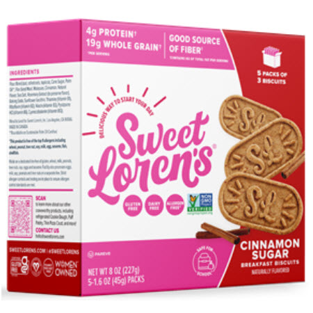 Save $1.00 on any ONE (1) Sweet Loren's Breakfast Biscuits